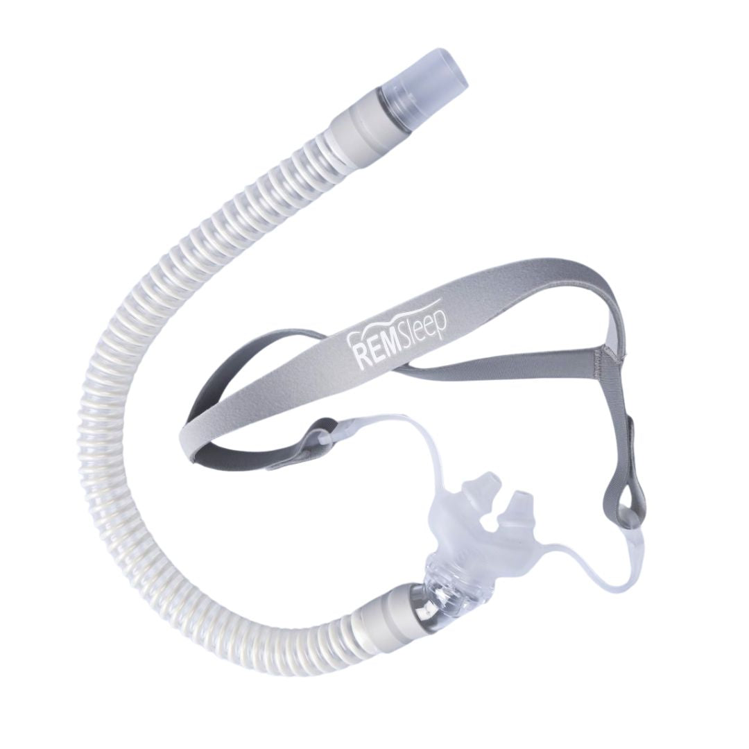 DeltaWave Nasal Pillow CPAP/BiPAP Mask FitPack with Headgear