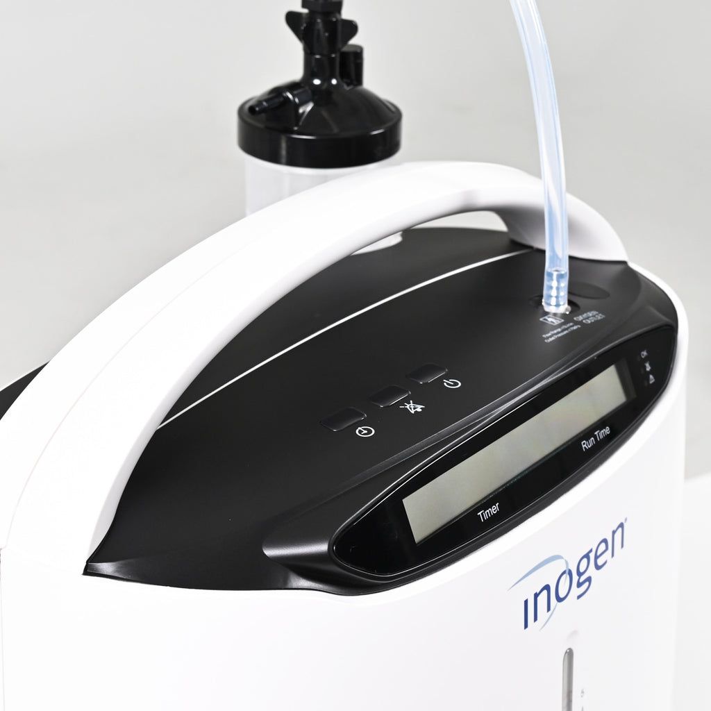 Top View of the Inogen Voxi 5 Oxygen Concentrator 