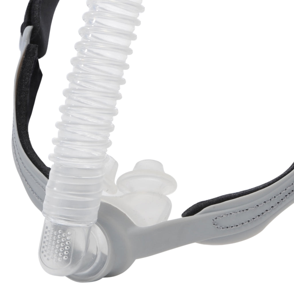 Closeup of Opus 360 CPAP Mask and nasal pillows