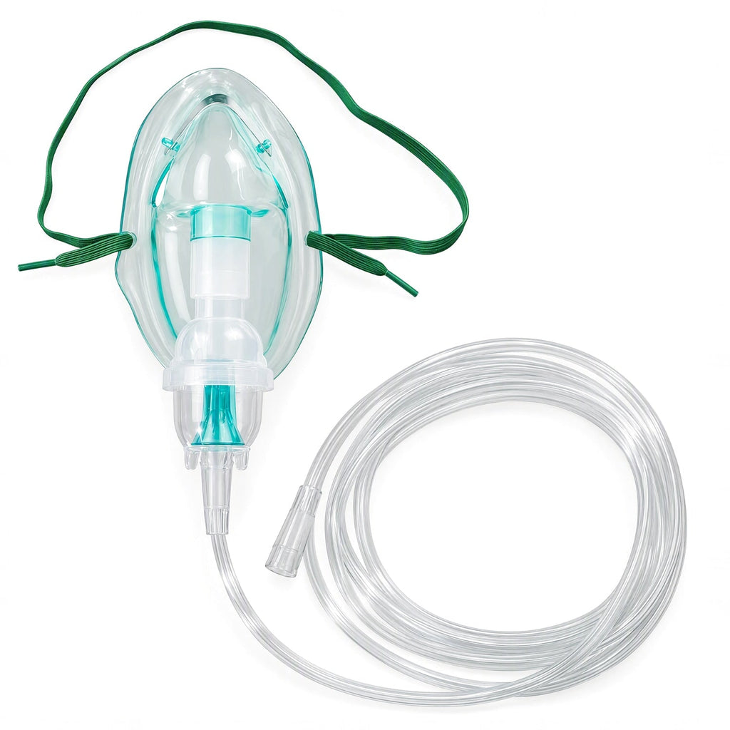 Drive Disposable Nebulizer Kit with Adult Mask & 7 Foot Tubing