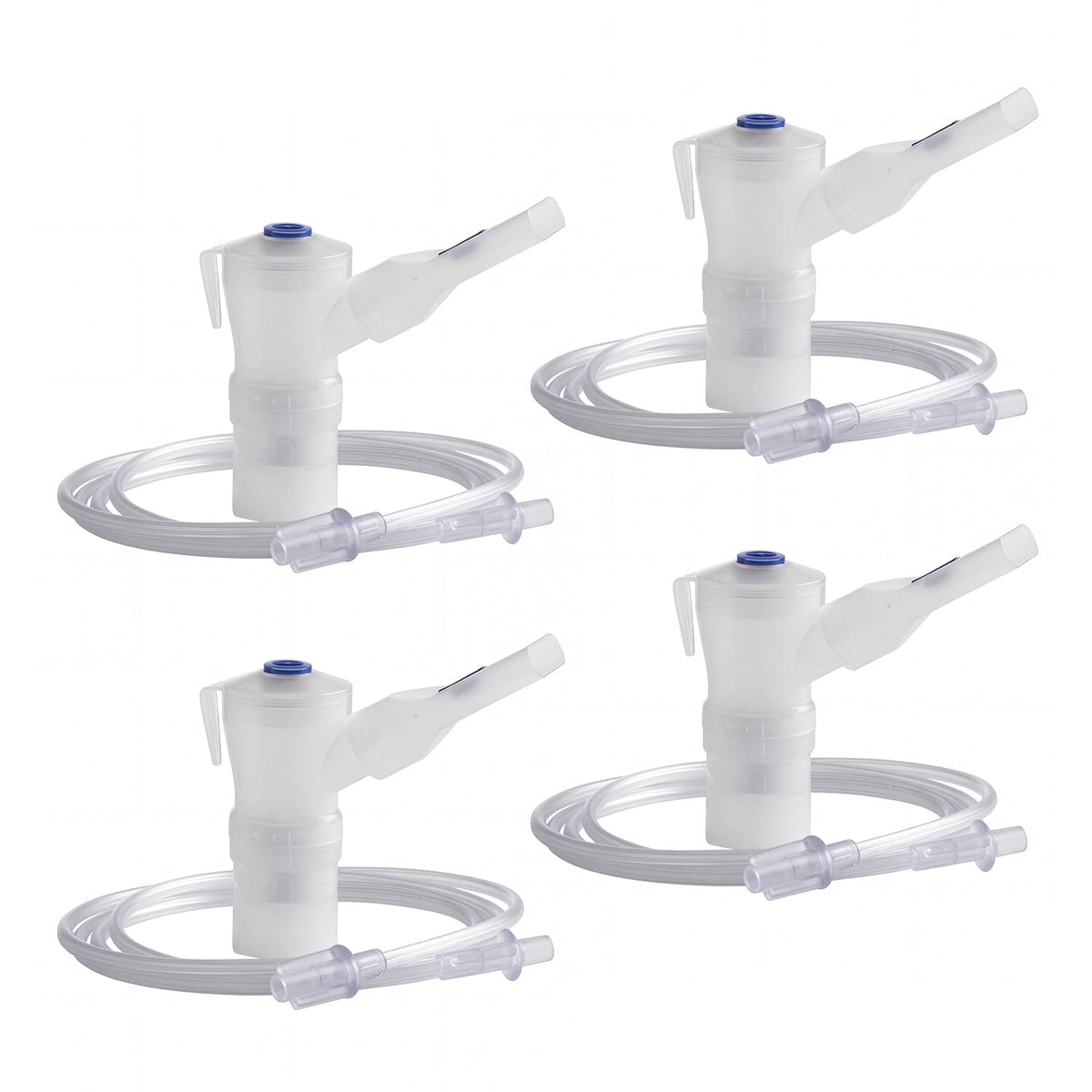Four Pack of Drive JetNeb Plus Reusable Nebulizer Kit with Tubing
