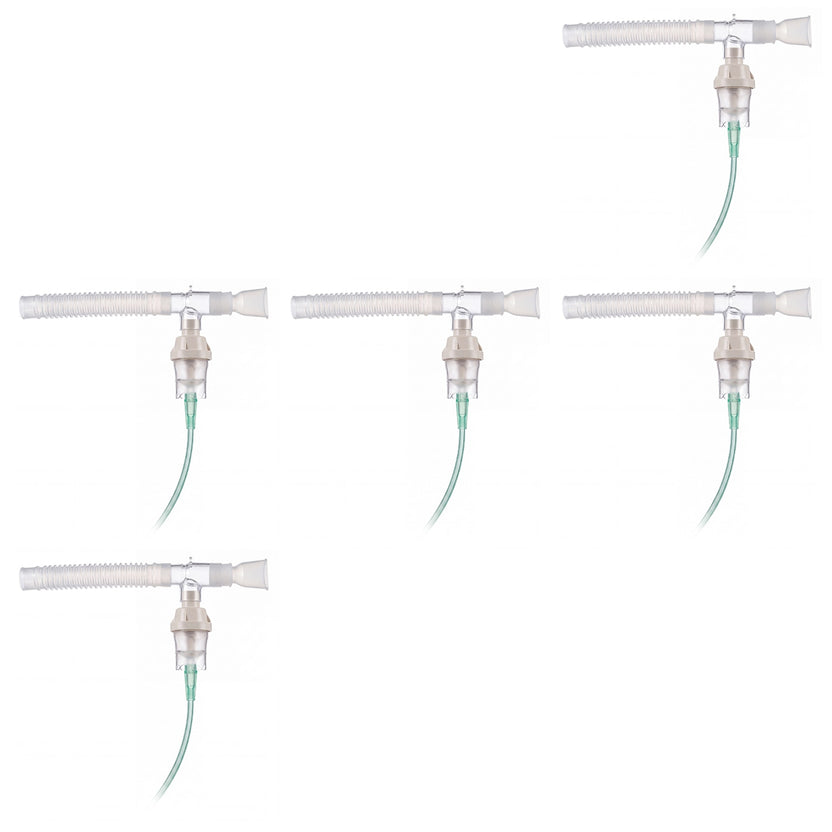 Set of five Resusable Neb kit with T Piece