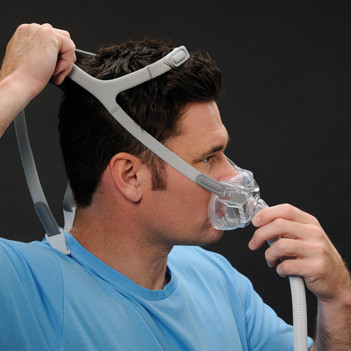 Amara View Full Face CPAP/BiPAP Mask with Headgear