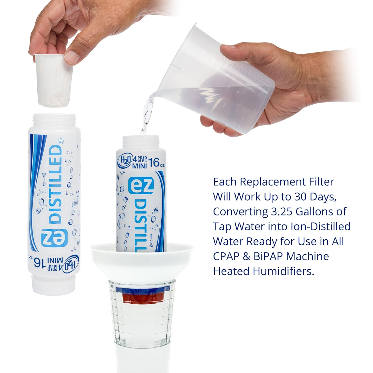 H2O 4 X Ion Distilled Water Filtration System Saves You Money 