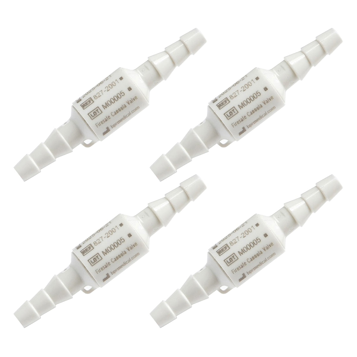 firesafe oxygen safety tubing connector 4-pack