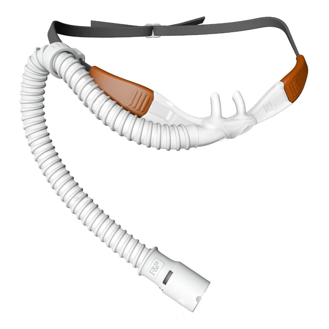 fisher paykel optiflow nasal cannula for myairvo 2 high flow system size small orange