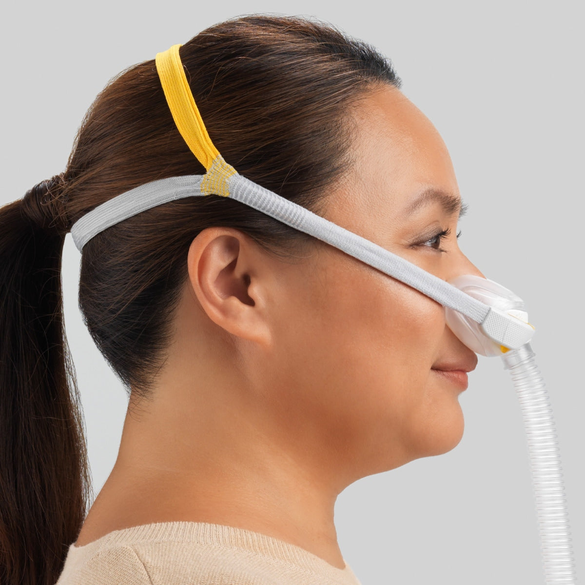 F&P Solo Nasal CPAP/BiPAP Mask with Headgear