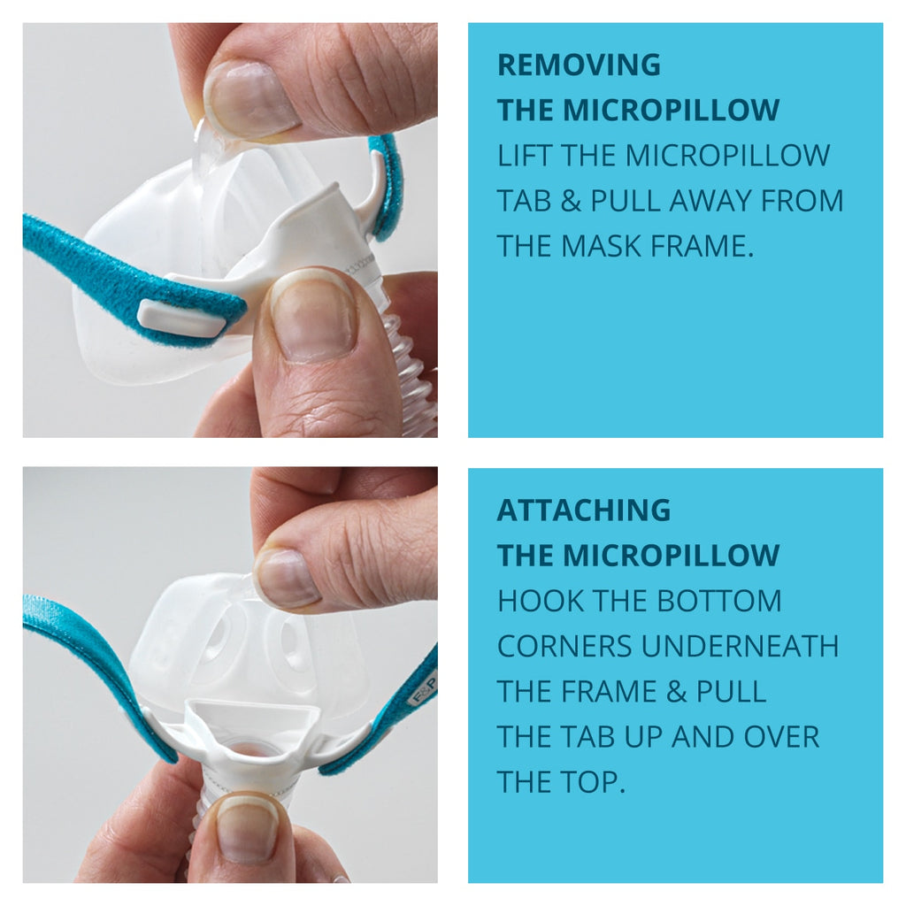 Nova Micro Pillow Attachment and Removal