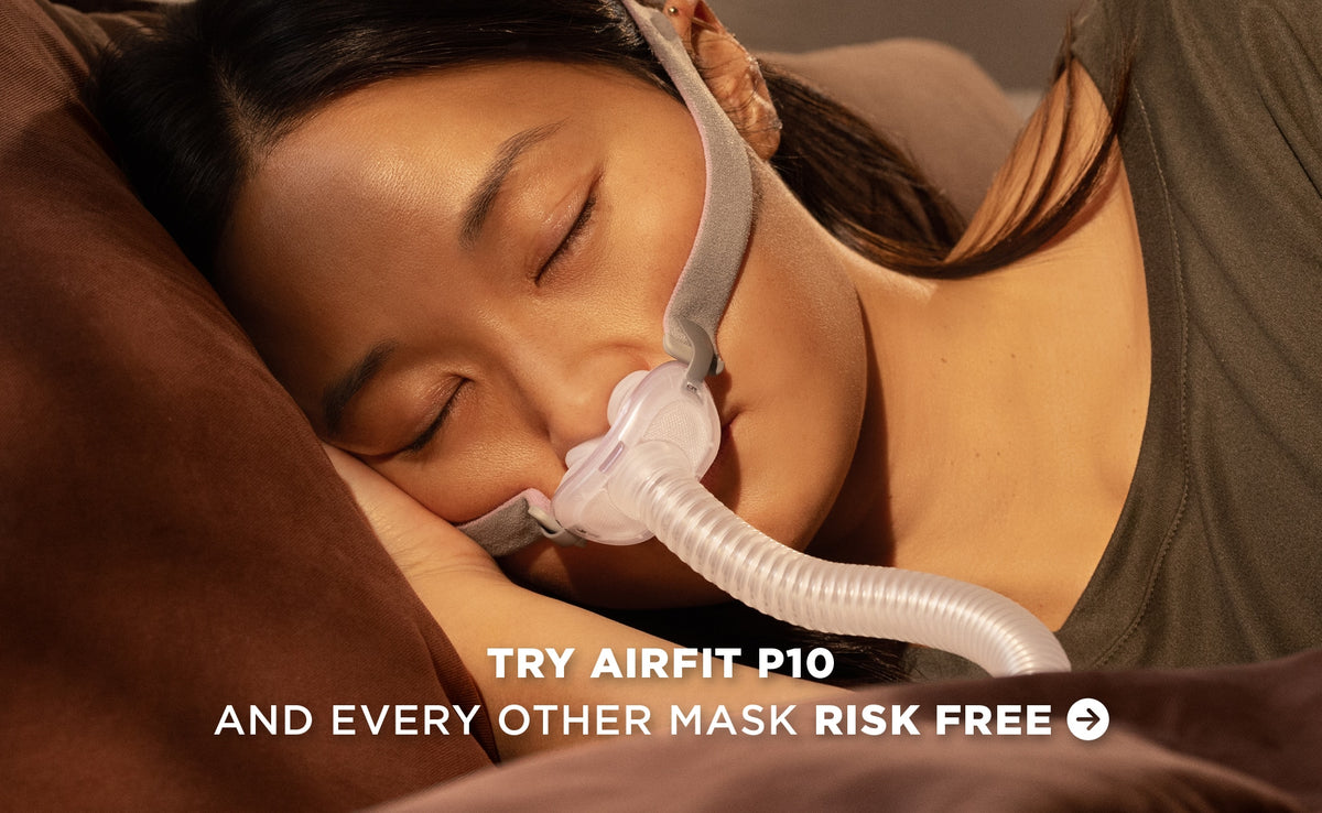 AirFit P10 Nasal Pillow CPAP/BiLevel Mask with Headgear