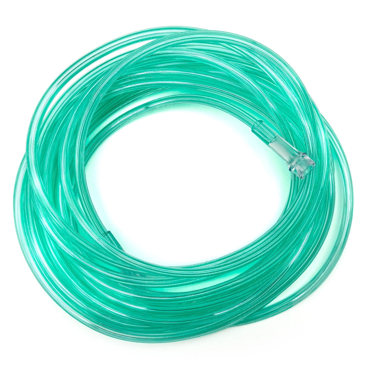 GREEN 5-Channel Star Lumen 25-Foot Oxygen Supply Tubing
