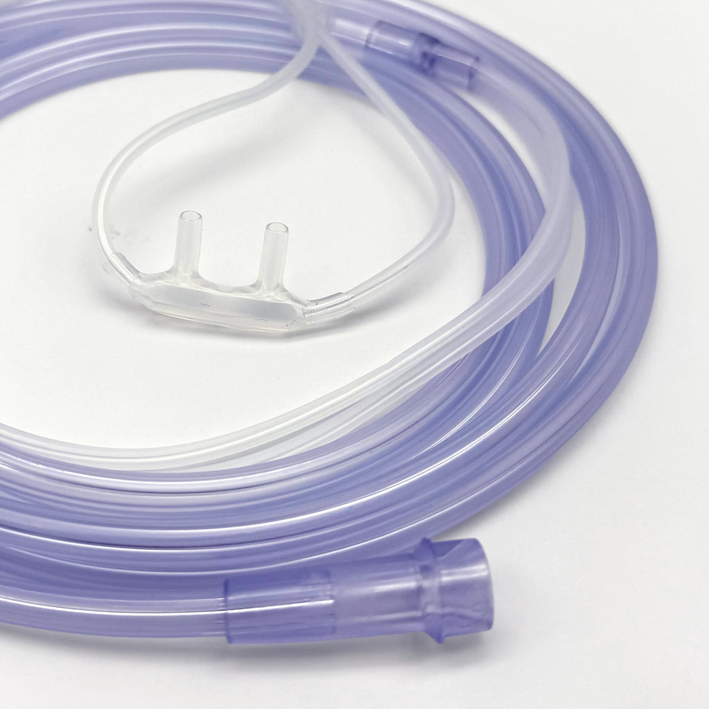SuperSoft Nasal Cannula with 4-Foot Oxygen Supply Tubing