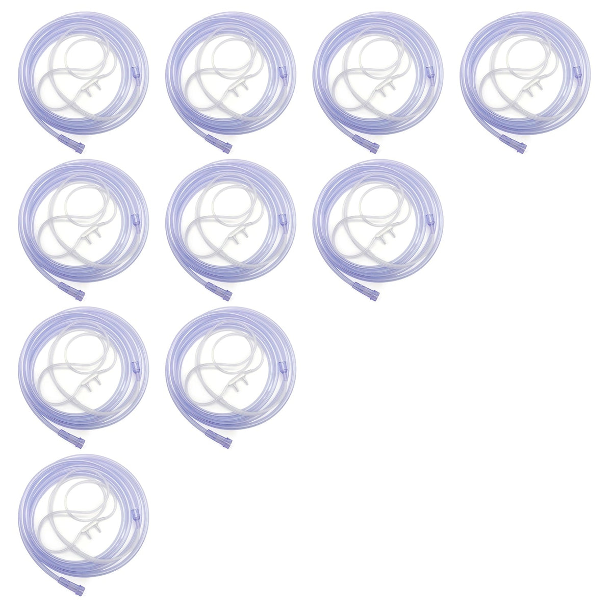 Ten pack of Hudson RCI super soft nasal cannula