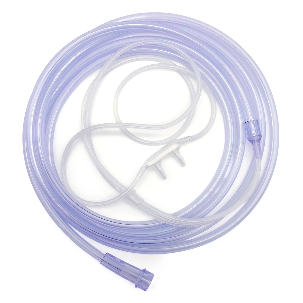 SuperSoft Nasal Cannula with 4-Foot Oxygen Supply Tubing