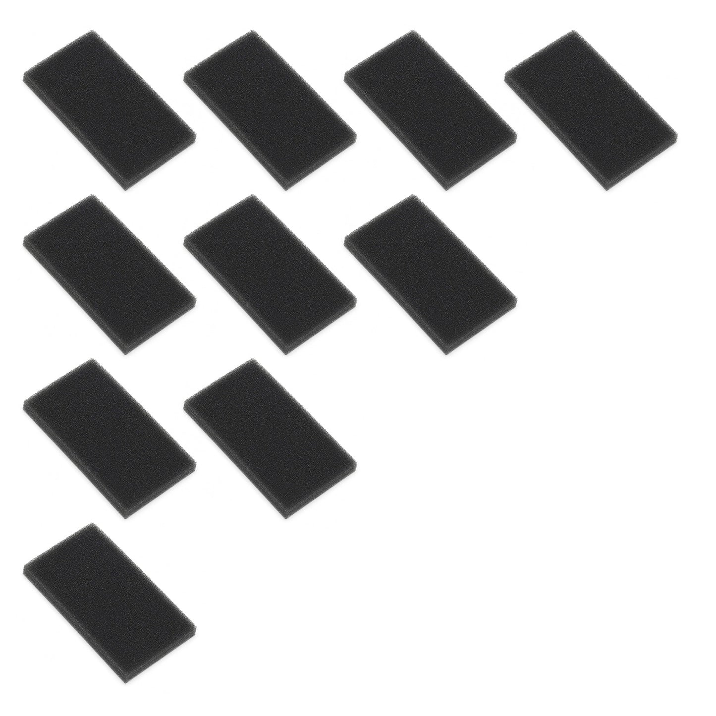 Ten black foam filters for Invacare Oxygen Concentrator 