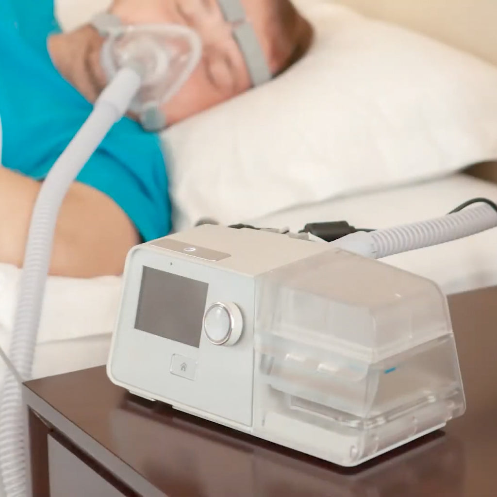 luna g3 bipap bilevel machine sleep view