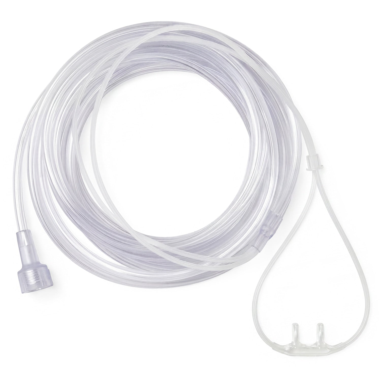 SuperSoft Nasal Cannula with Universal Connector & 7-Foot Oxygen Supply Tubing