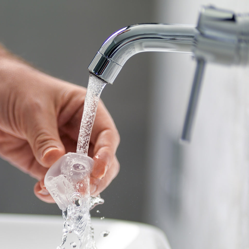 Hands Cleaning Nova Micro CPAP Nasal Pillows 