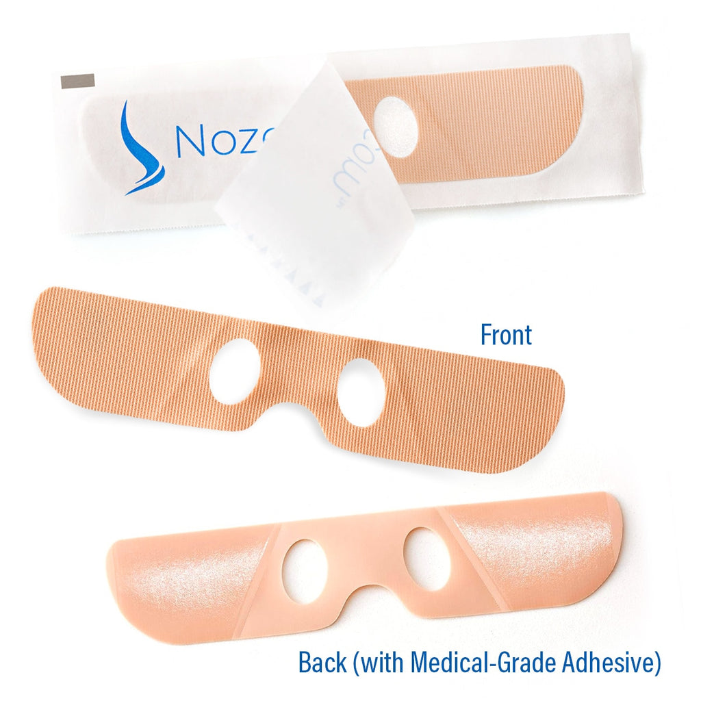 NozeSeal Adhesive Strips front and back view