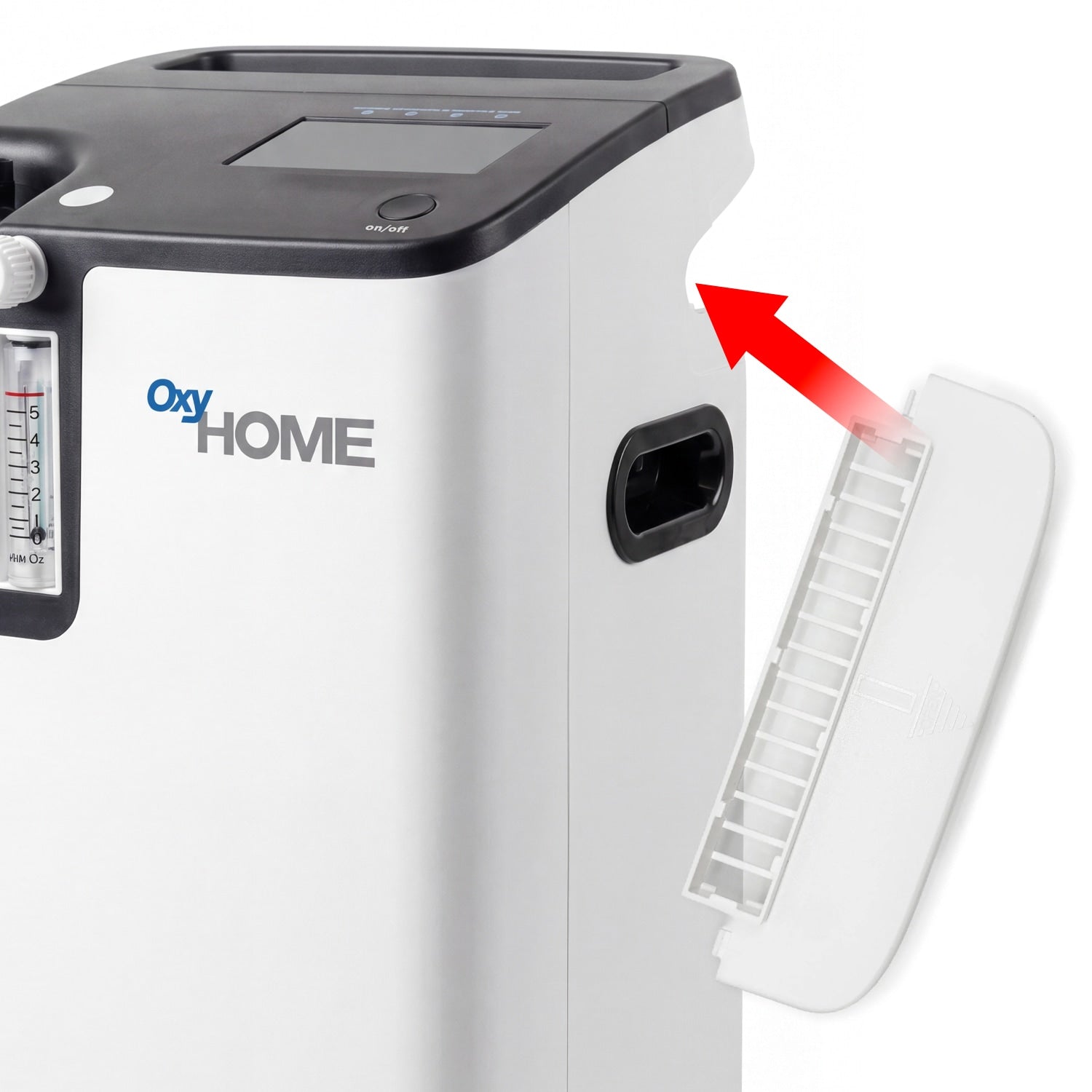 Filter Cover for OxyHome Stationary Oxygen Concentrators