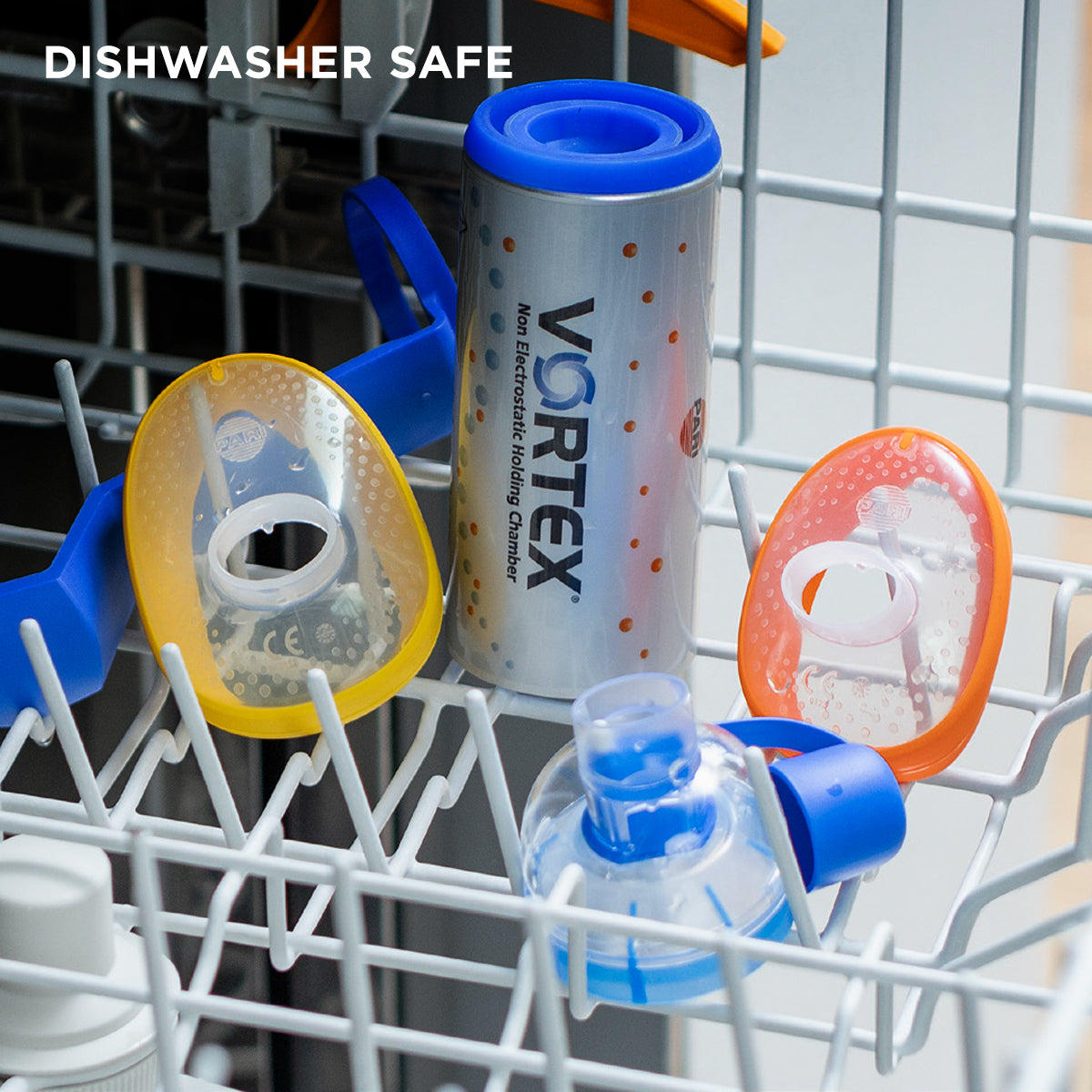 Pari VHC and Masks in Dishwasher