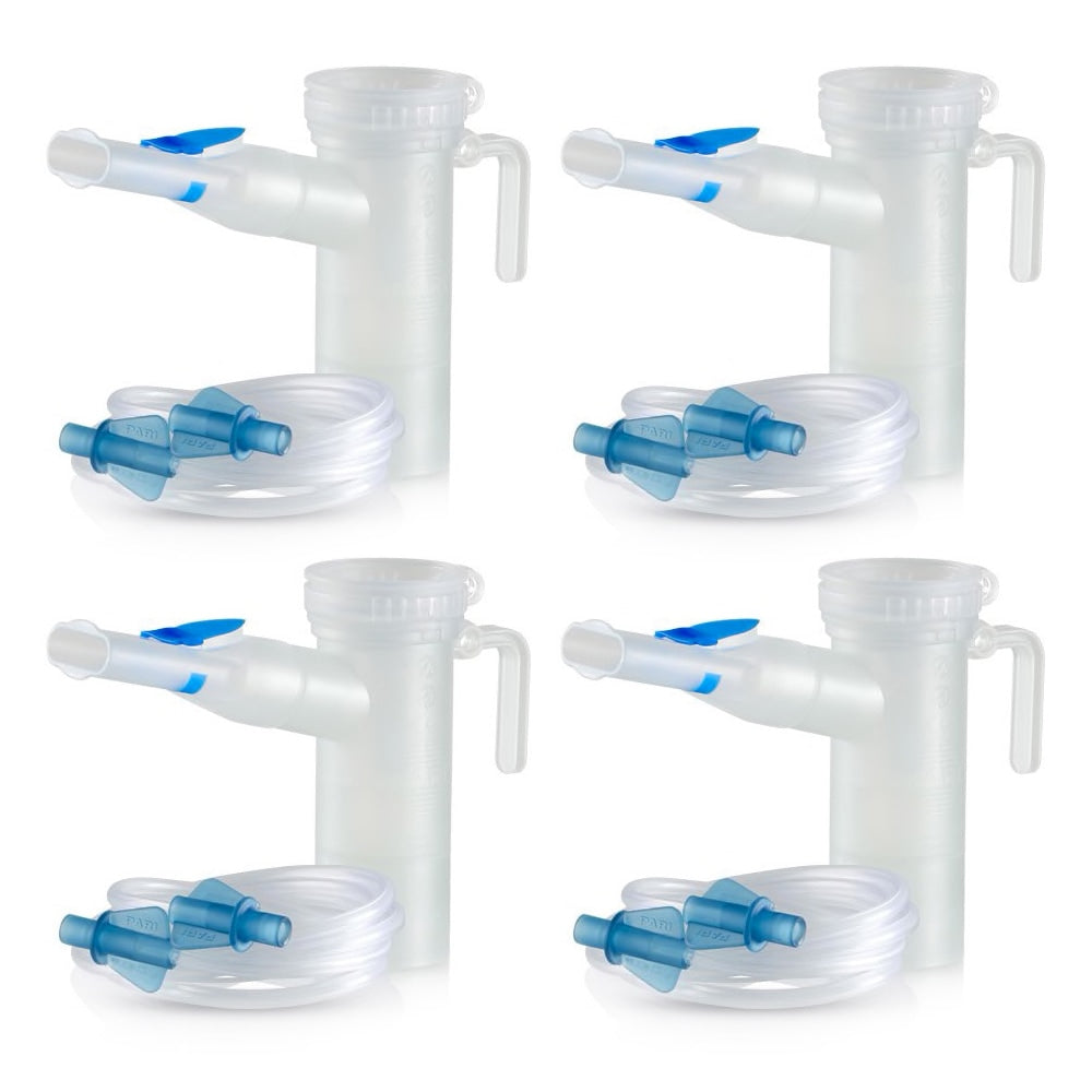 Pari LC Plus reusable Nebulizer with Tube 4-Pack