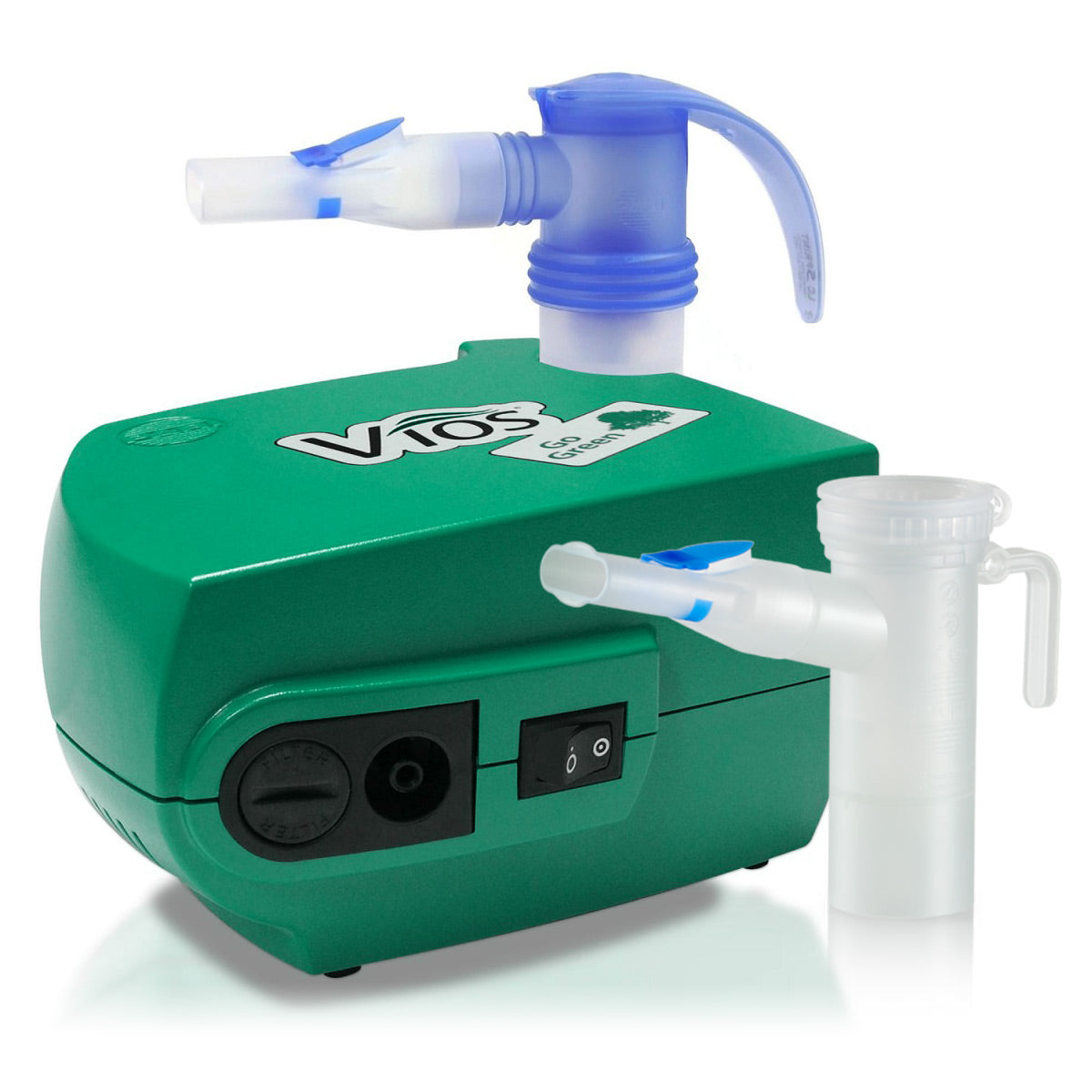 Pari Vios Compressor Kit with Reusable & Disposable Nebulizers ...