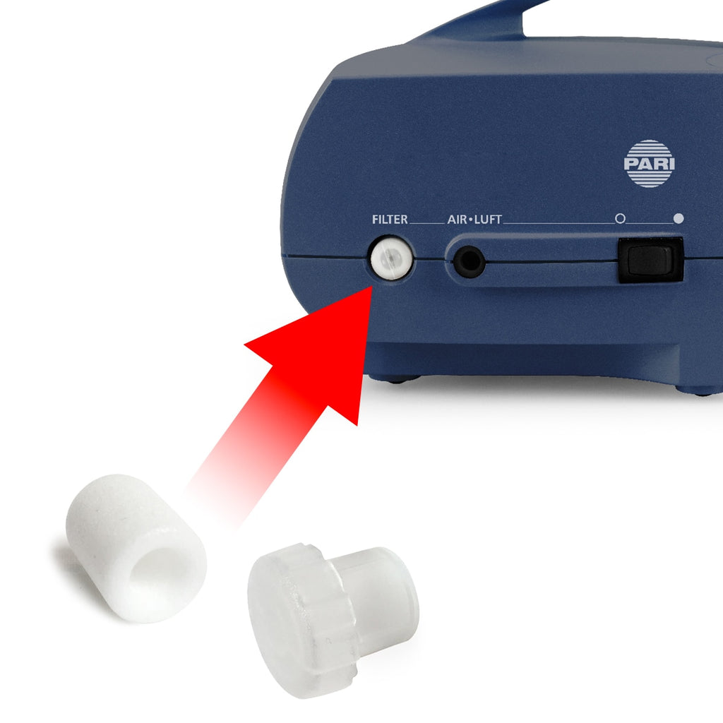 Pari Air Filters (with Holder) for Vios PRO Nebulizer Compressors
