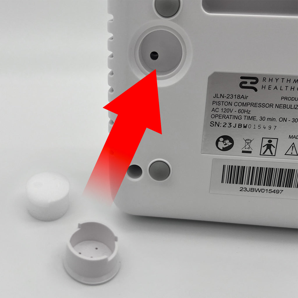 Aura LT Air Filter Placement 