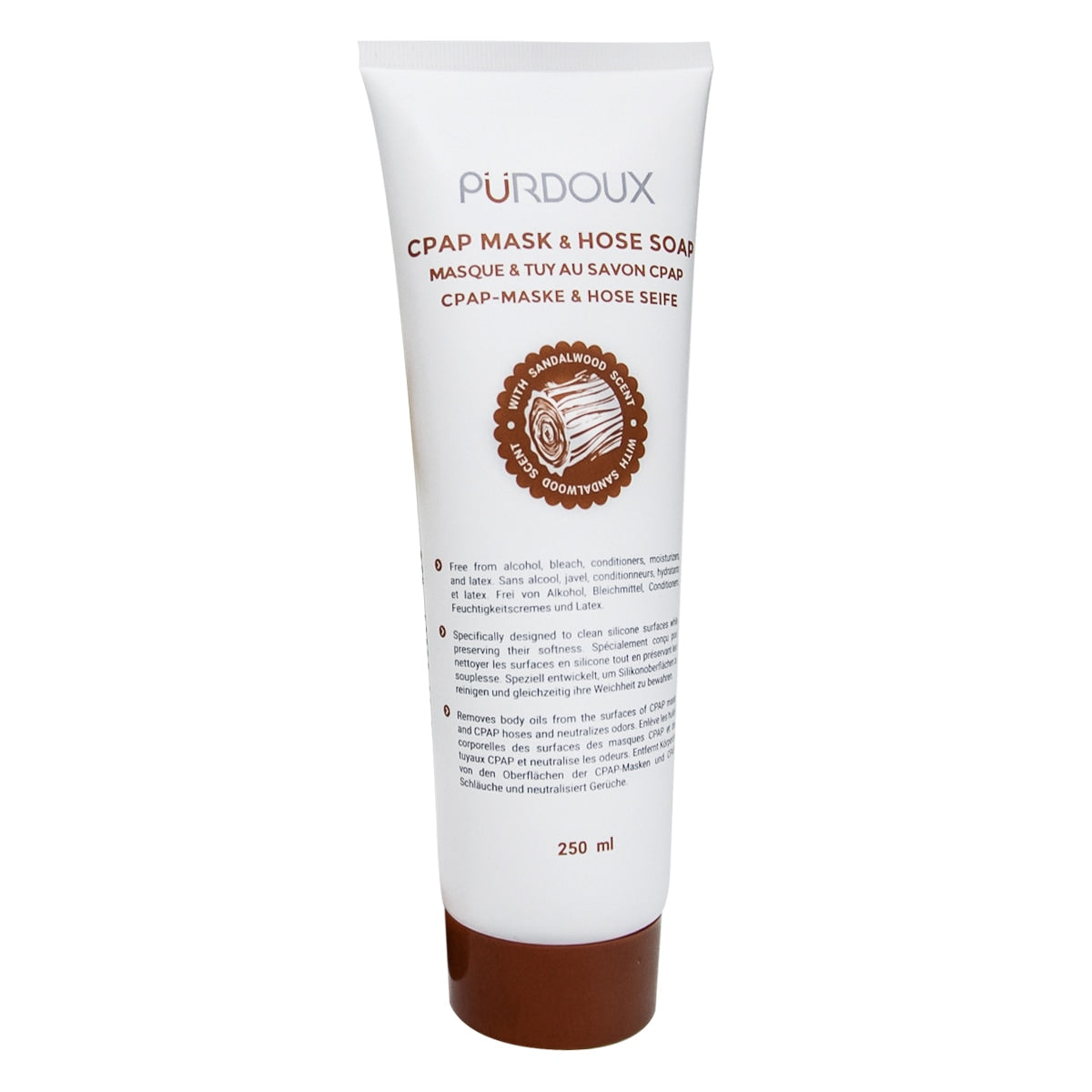 CPAP Mask and Hose Soap Sandalwood Scented 