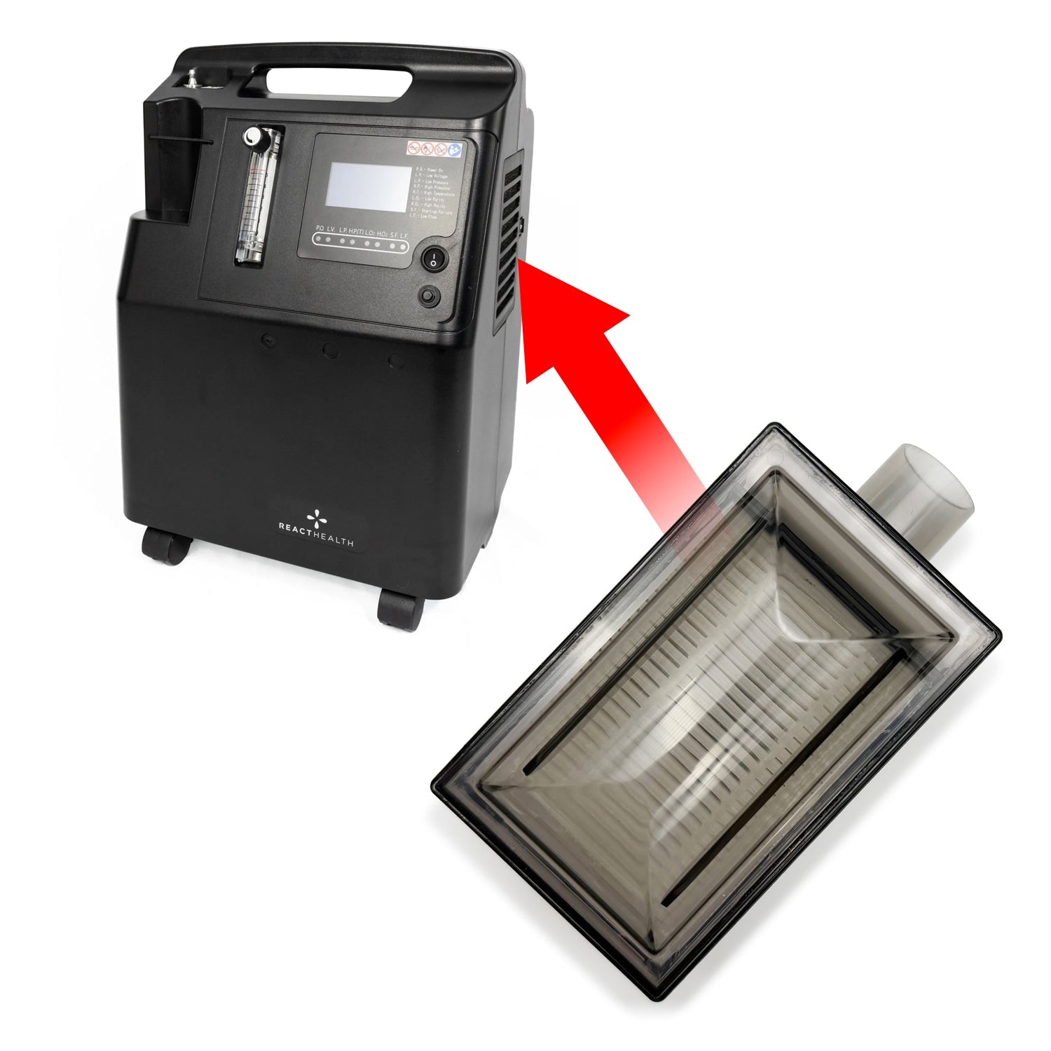 Inlet Filter for Phoenix 5 Stationary Oxygen Concentrators