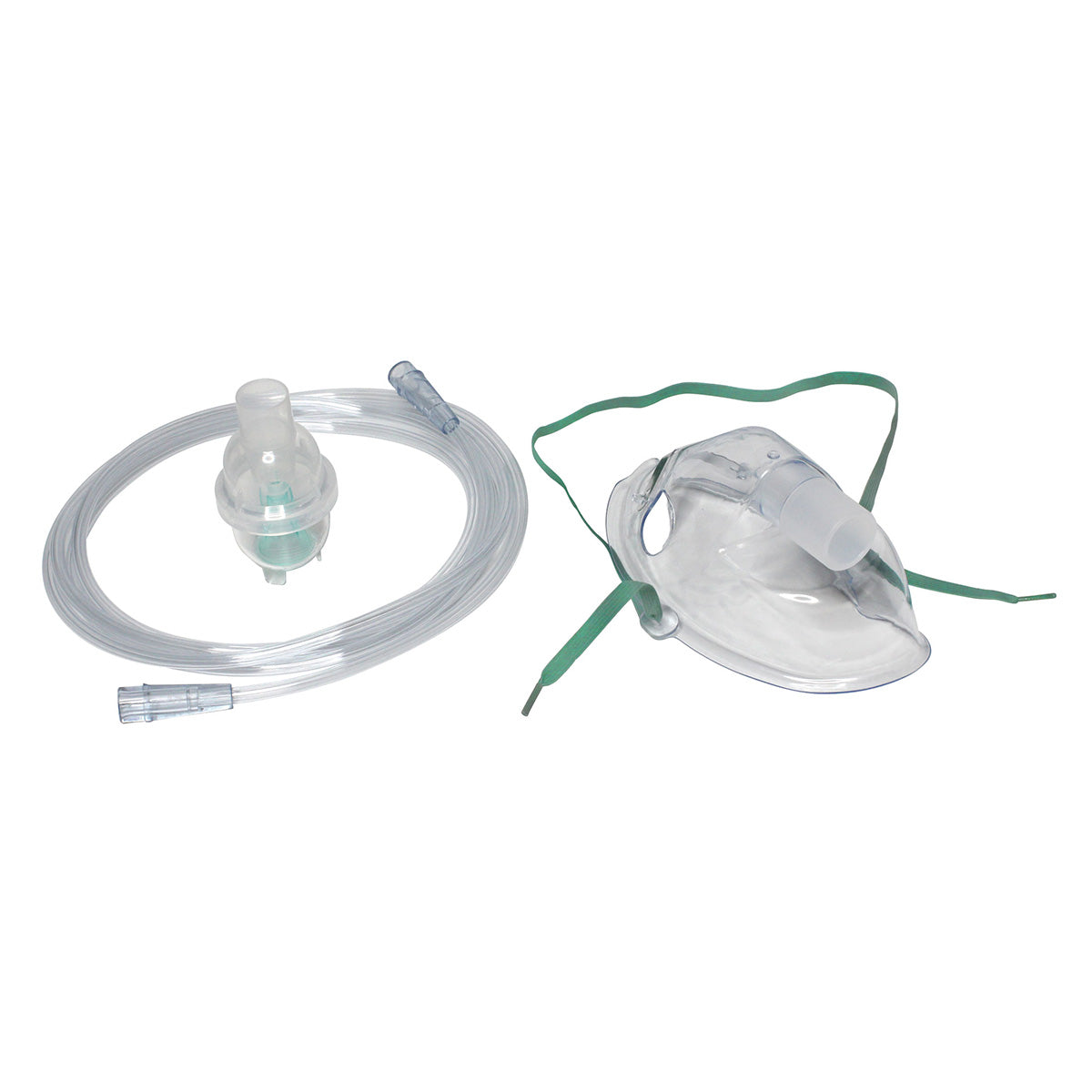 Sunset Disposable Nebulizer Kit with Adult Mask & 7 Foot Tubing
