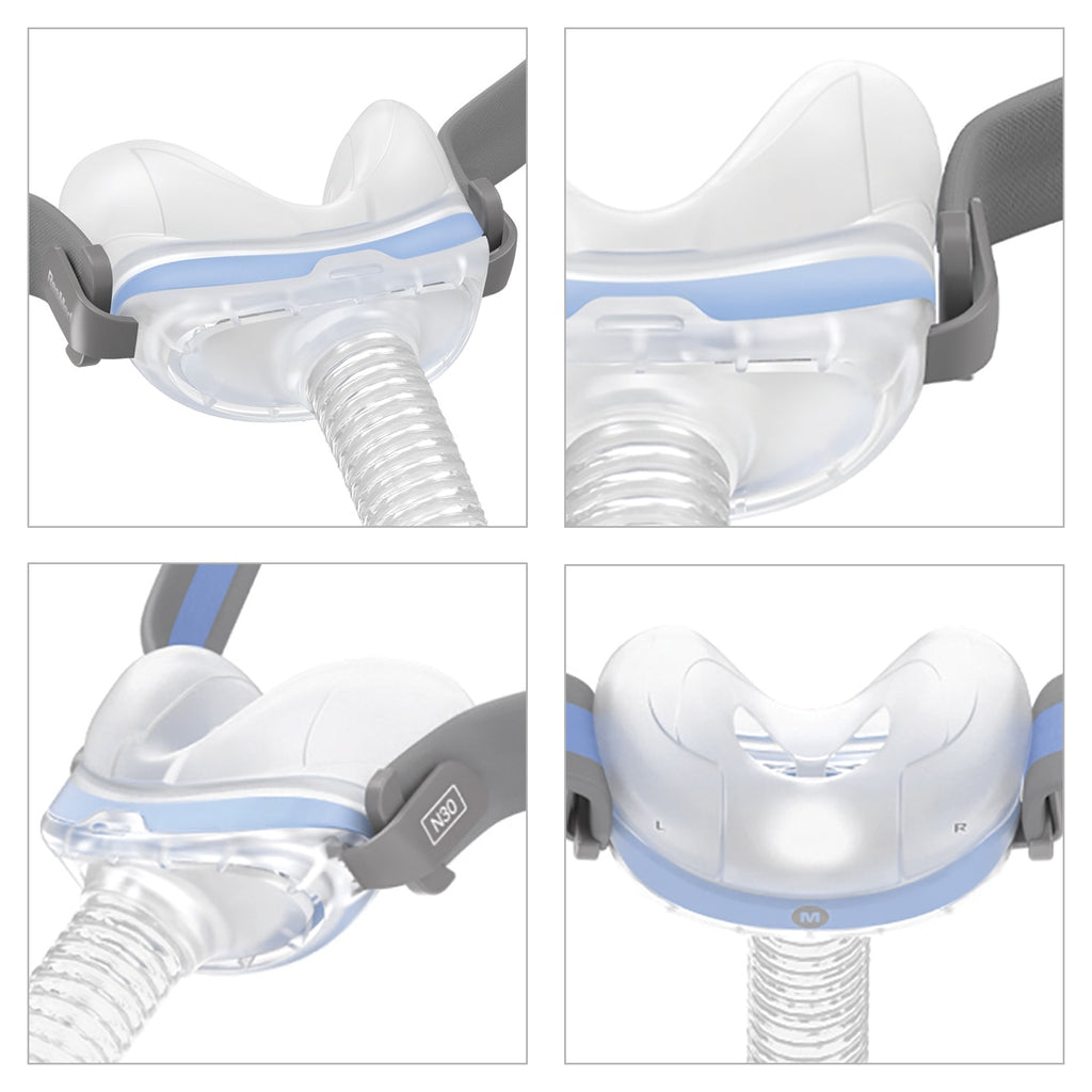 airfit n30i nasal cradle cushion views