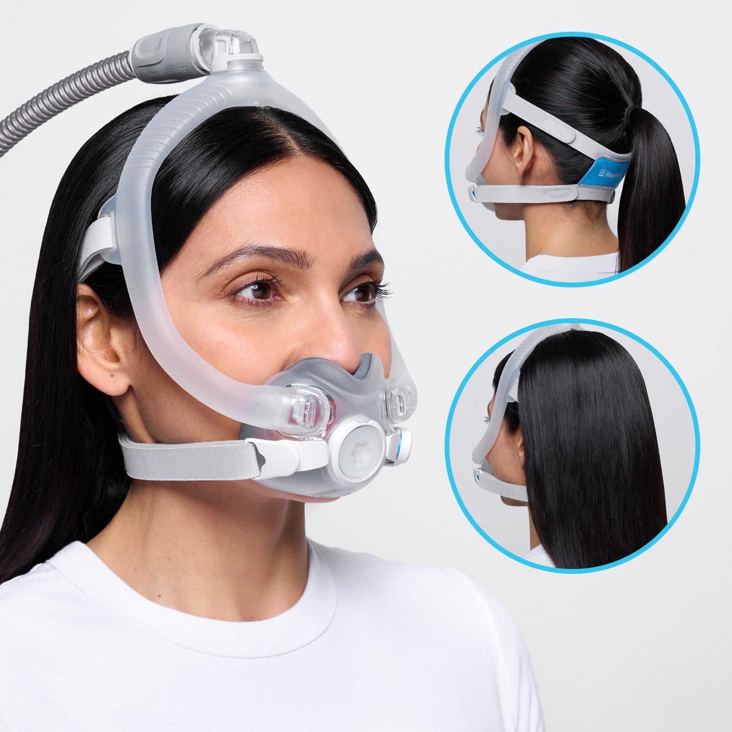 AirTouch F30i Clear Full Face CPAP/BiLevel Mask with Headgear - PREORDER