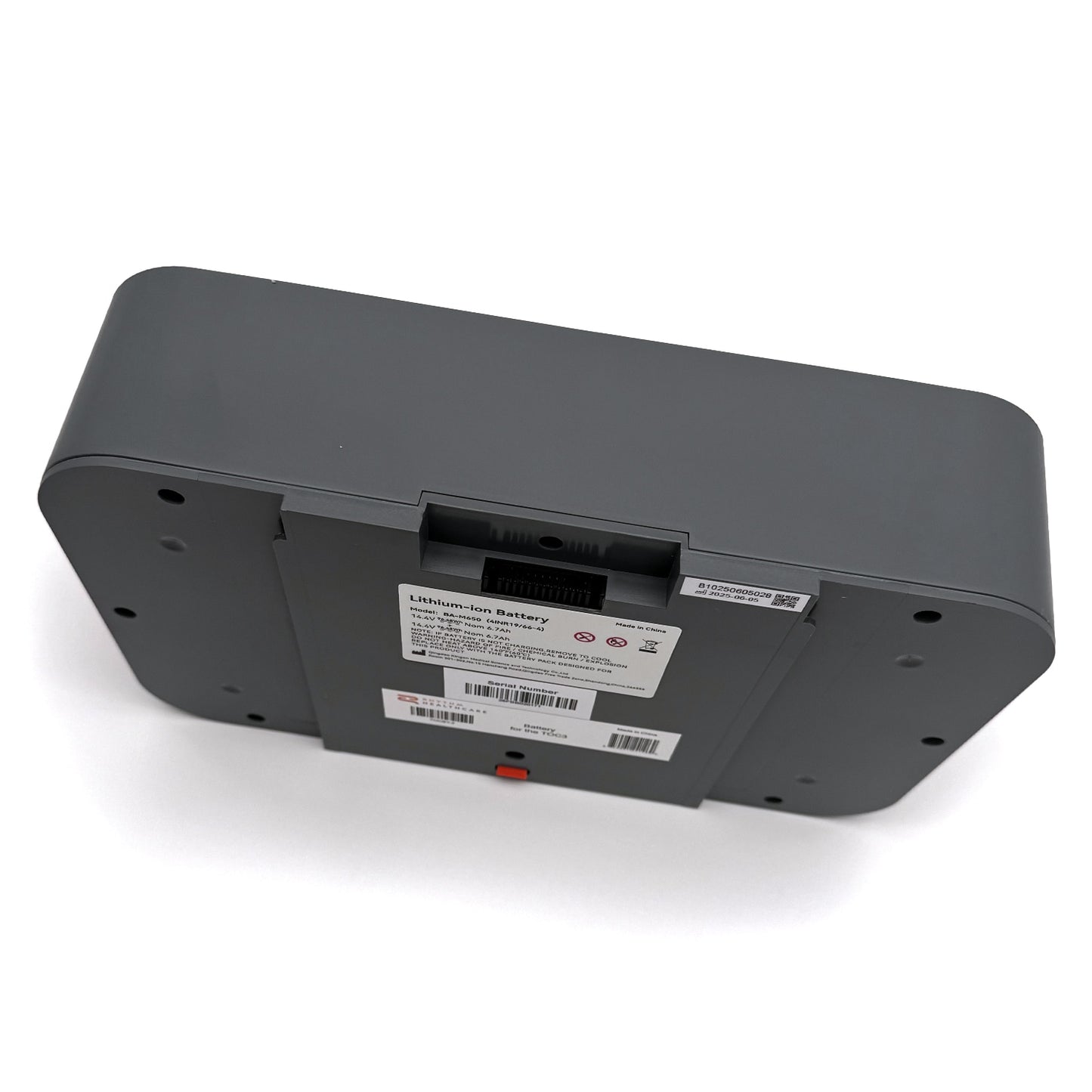 Rhythm TOC3 Portable Oxygen Concentrator Battery Bottom View