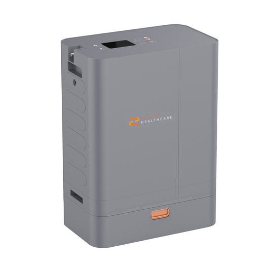 Rhythm TOC3 Portable Oxygen Concentrator Package (Continuous Flow 3 LPM & Pulse Dose 1-10)