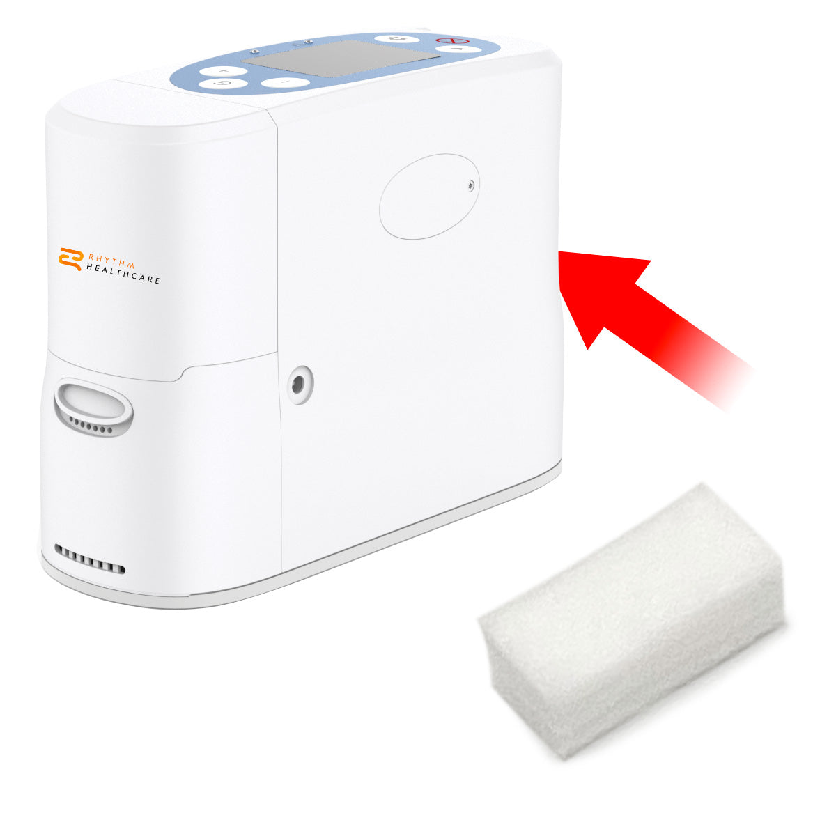 Rhythm Cotton Filter Replacement