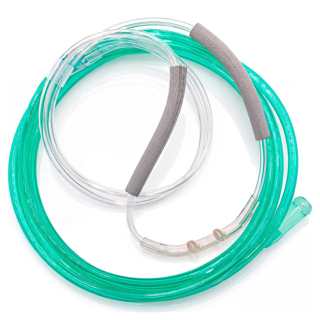 AirLife (formerly Salter) 1600HFTLC HIGH FLOW Nasal Cannula with Foam Ear Protectors & 7-Foot Oxygen Supply Tubing