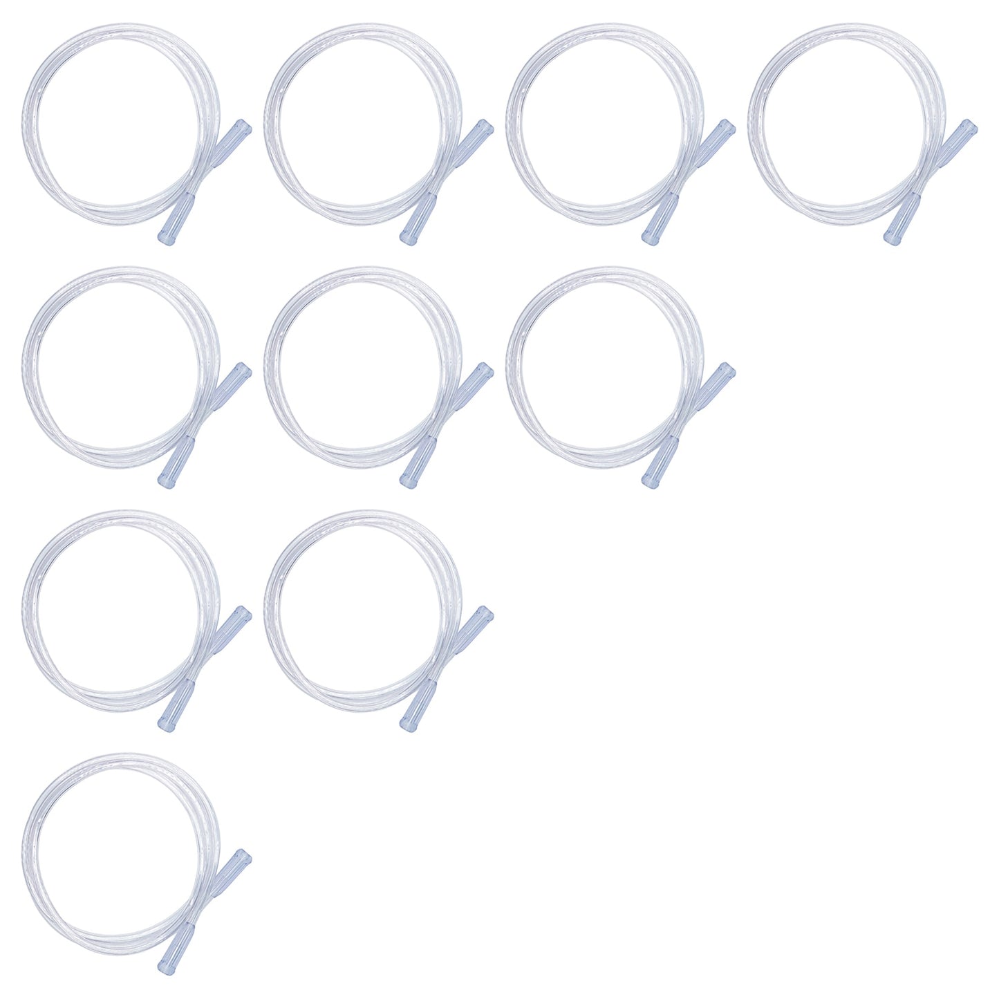 10 pack of Airlife 3 Channel Crush Resistant Oxygen Tubing 