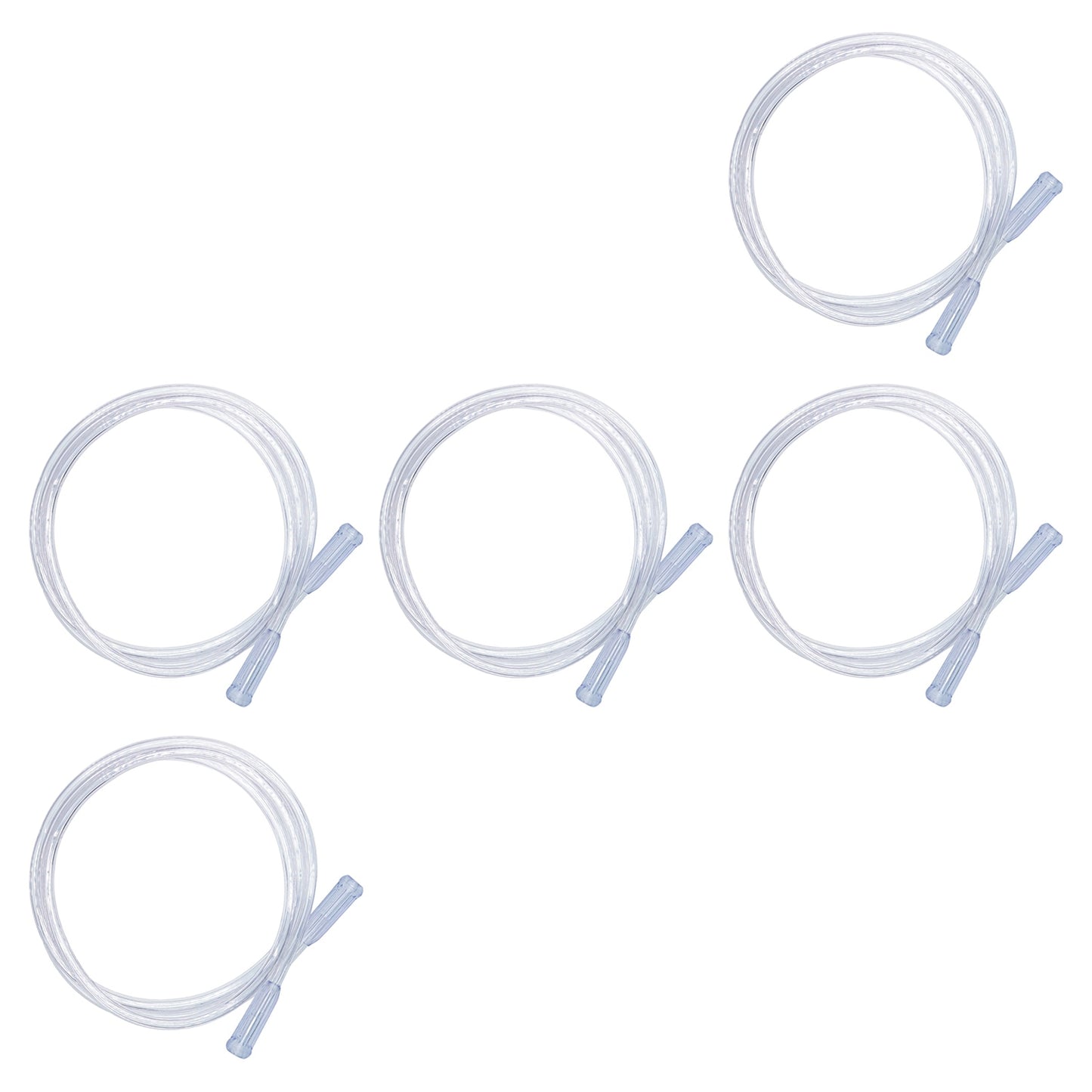 5 pack of Airlife 3 Channel Crush Resistant Oxygen Tubing 