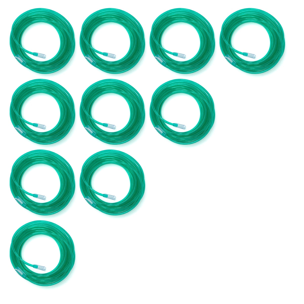 salter green oxygen tubing 10-pack