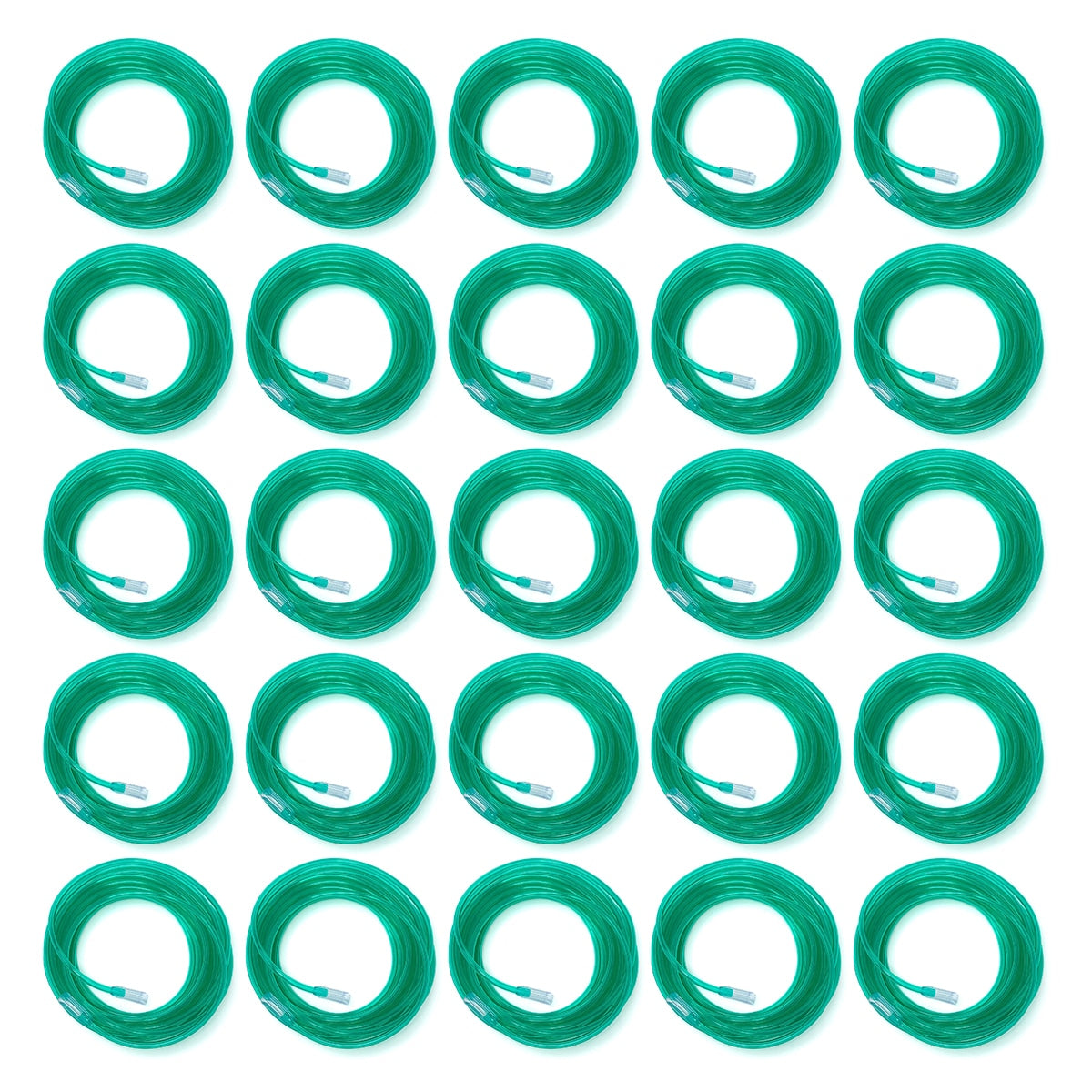 salter green oxygen tubing 25-pack