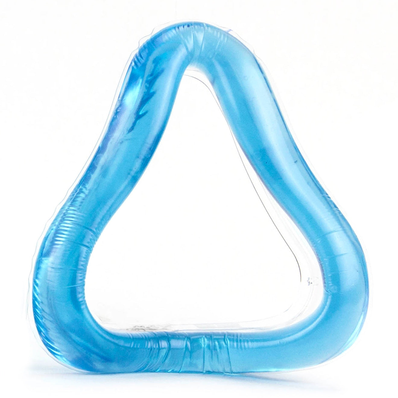 Blue CPAP Cushion on White Background 