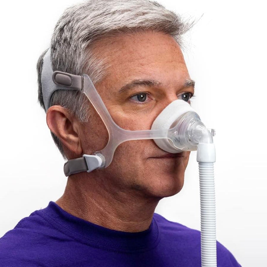 Snugz Nasal Mask Comfort Cover In Use 