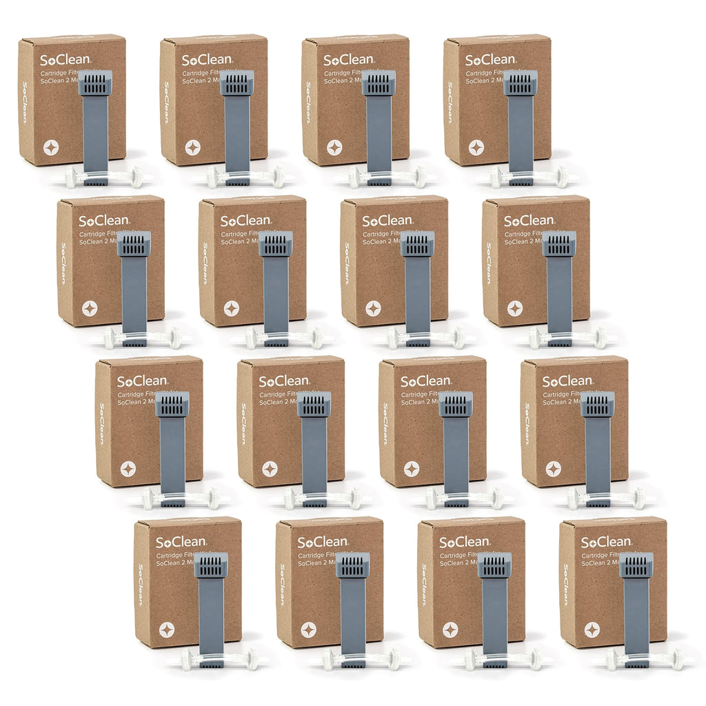 Multiple boxes of SoClean product on a white background