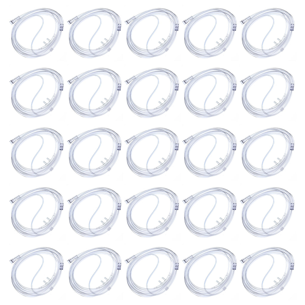 Softech Oxygen Nasal Cannulas with Tubing 25-Pack