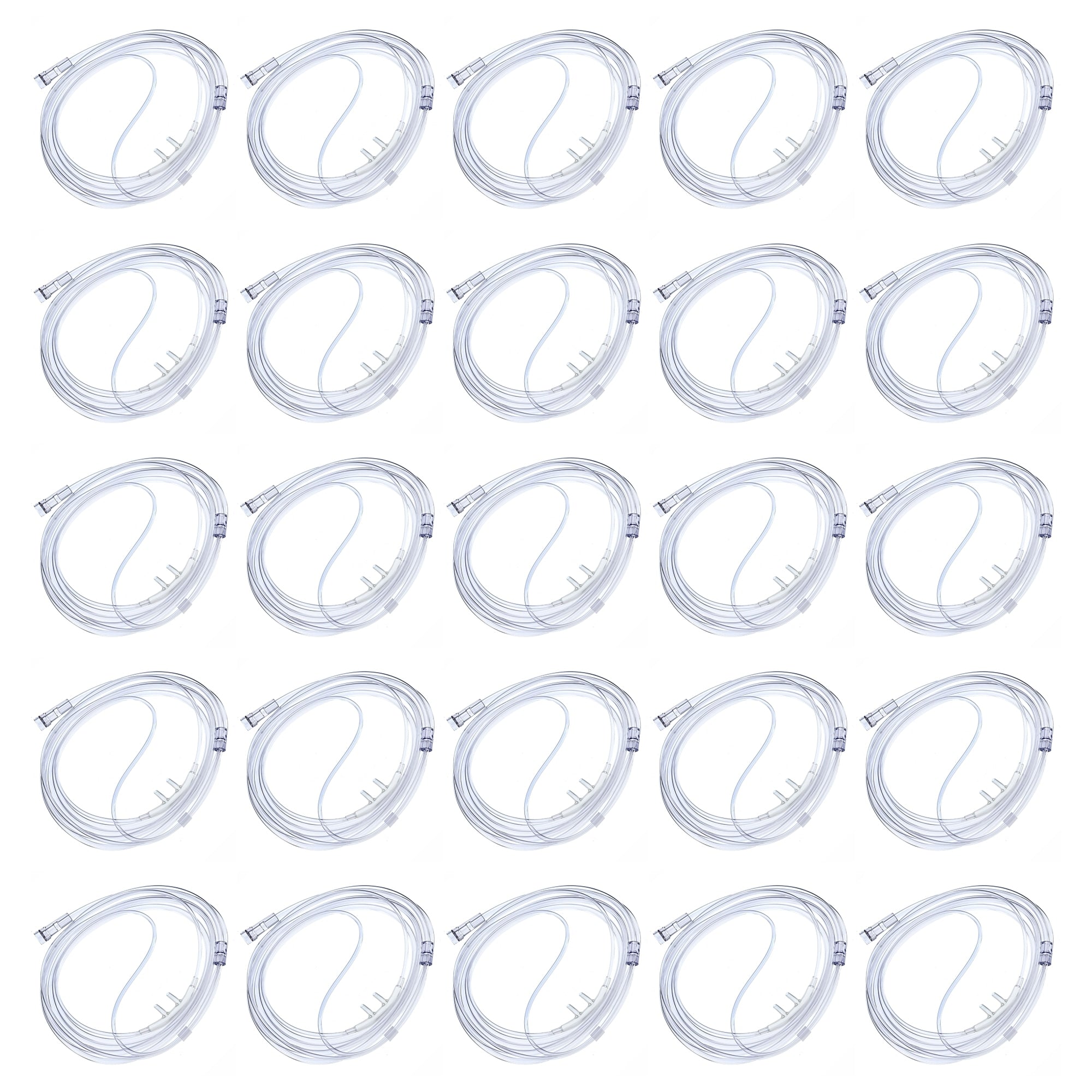 Softech Oxygen Nasal Cannulas with Tubing 25-Pack