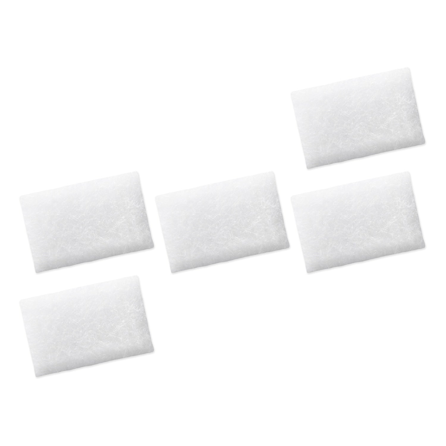 Five Pack of Spirit Medical Micro 510 Woven Filter on white background 
