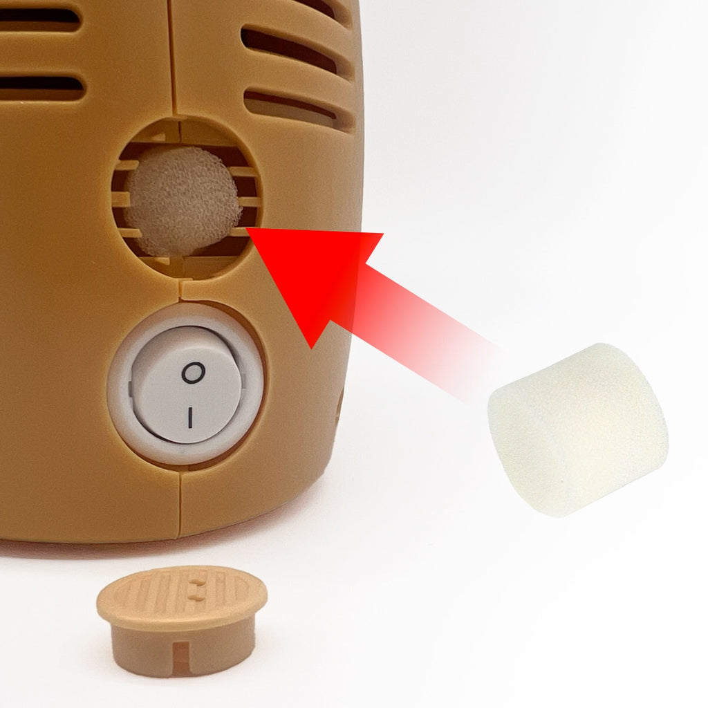 sunny bear nebulizer compressor filter installation