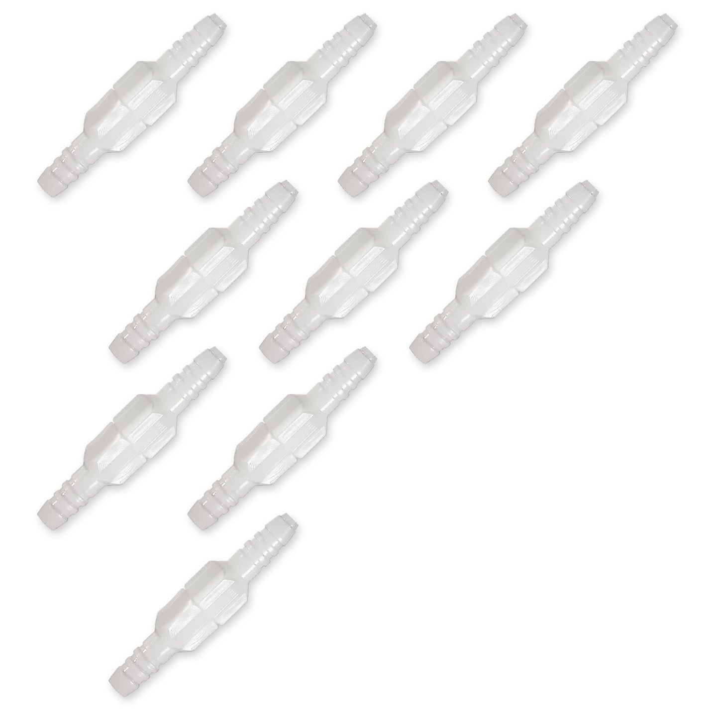 Set of Ten Swivel Connectors for Oxygen Tubing 