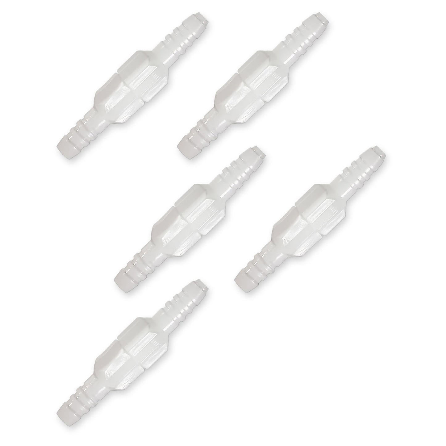 Set of Five Swivel Connectors for Oxygen Tubing 